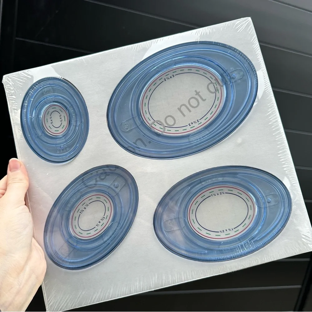 NEW Creative Memories Oval Patterns For Custom Cutting System || Scrapbooking